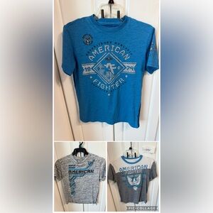 American Fighter youth large bundle of (3) Graphic T-Shirts